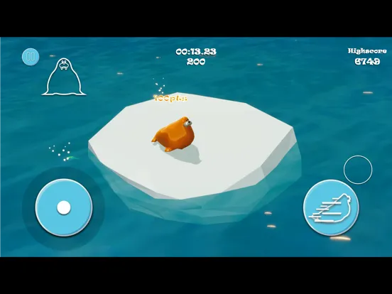 Walrus Hates Water iPad Screenshots