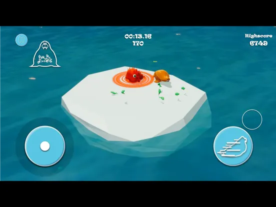 Walrus Hates Water iPad Screenshots