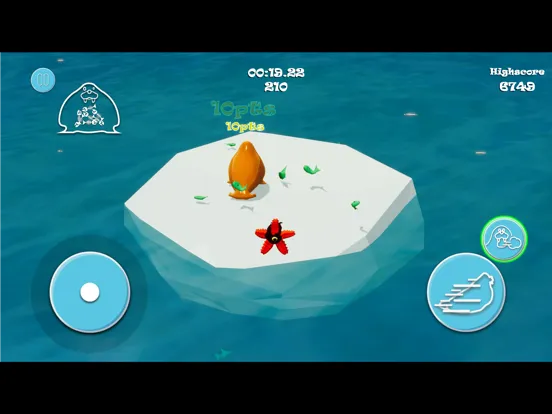 Walrus Hates Water iPad Screenshots