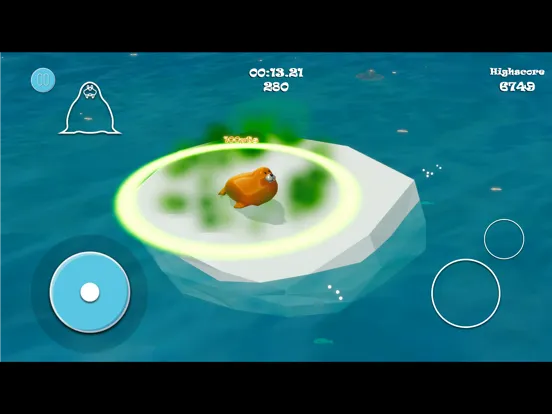 Walrus Hates Water iPad Screenshots
