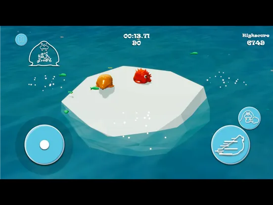 Walrus Hates Water iPad Screenshots