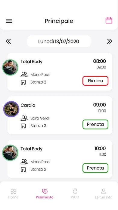 Capturas de tela do Alessia Fit Trainer