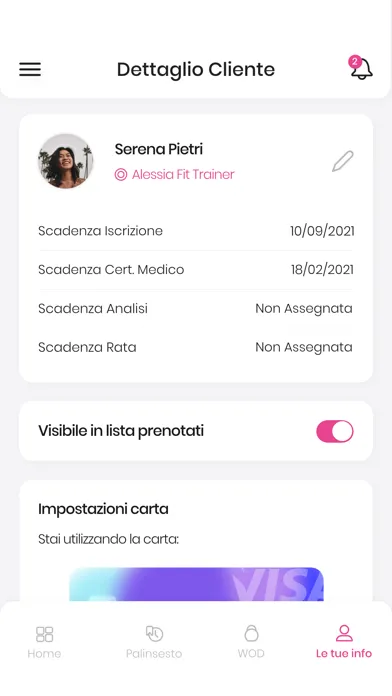 Capturas de tela do Alessia Fit Trainer
