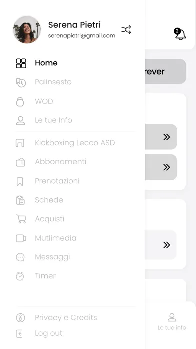 Captures d'écran de Kickboxing Lecco