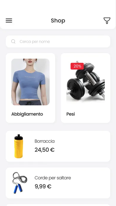 Ảnh chụp màn hình của Milano Training Club