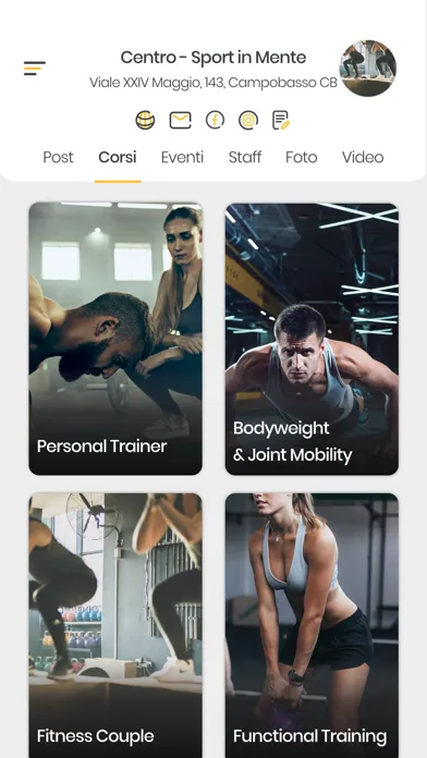 Captures d'écran de PALESTRA CENTRO