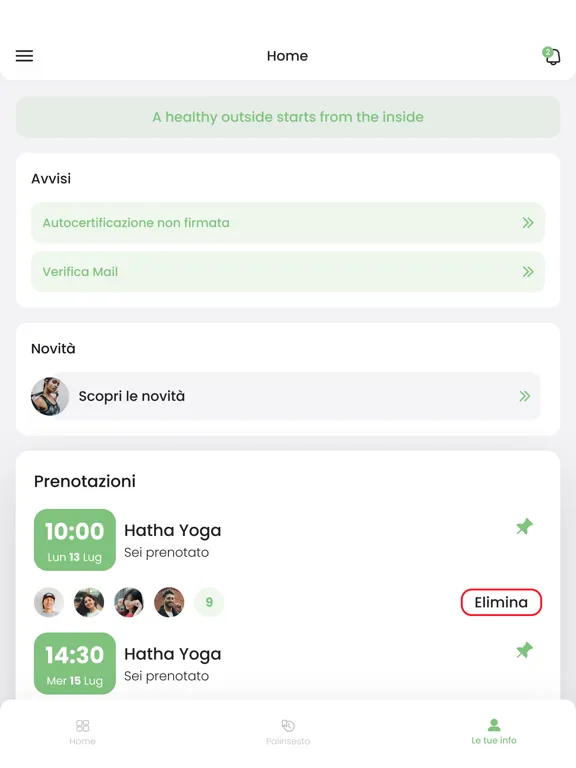 Ảnh chụp màn hình của Respira Studio Pilates iPad 