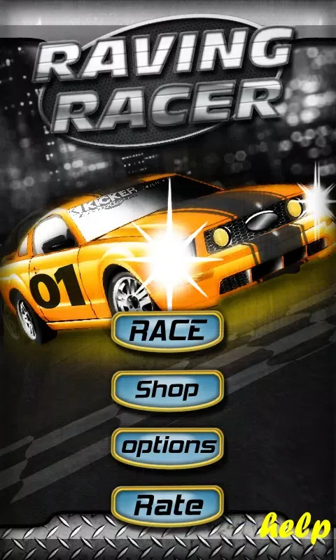 Raving Racer : 2D Car Racing應用截圖