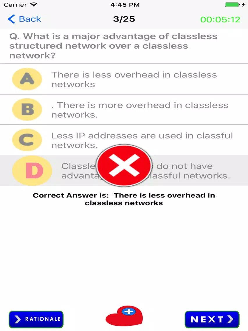 CCDA Exam Quiz iPad  스크린샷