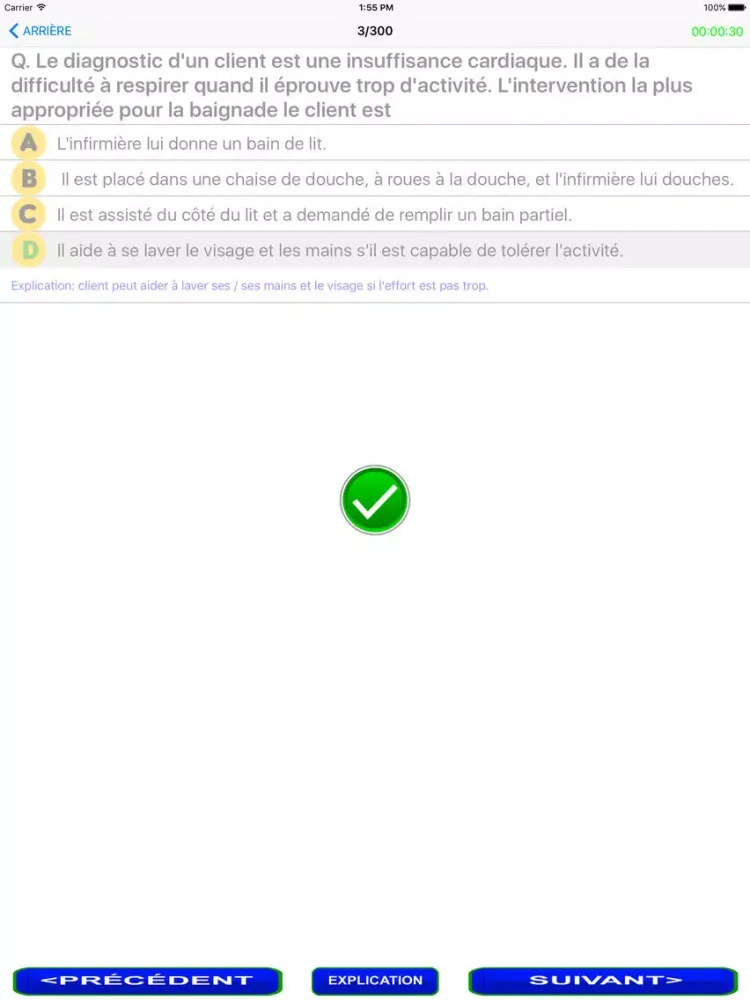 Clinical Nursing Skills in French iPad  Screenshots