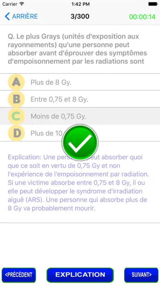 Clinical Nursing Skills in French Screenshots