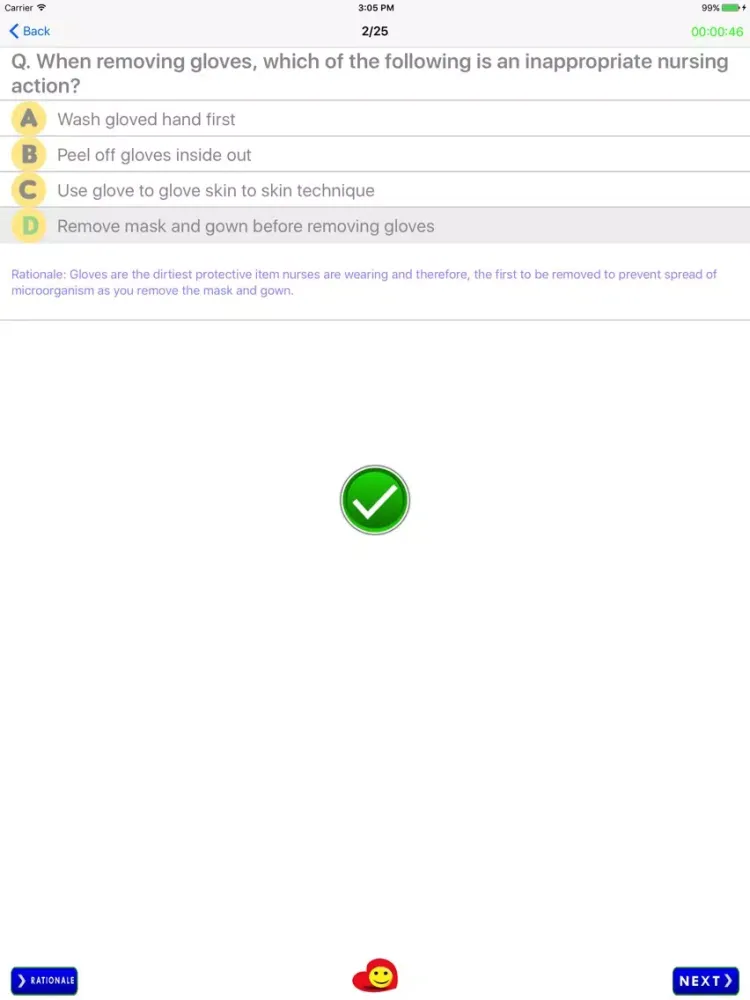 Fundamentals of Nursing iPad  Screenshots