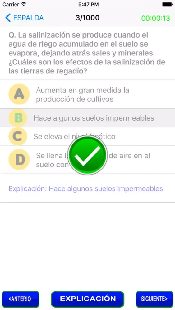 Capturas de tela do Geografía Mundial - Quiz