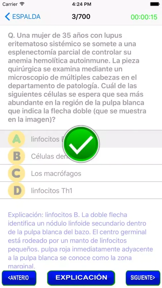 تصاویر Preguntas sobre Histología