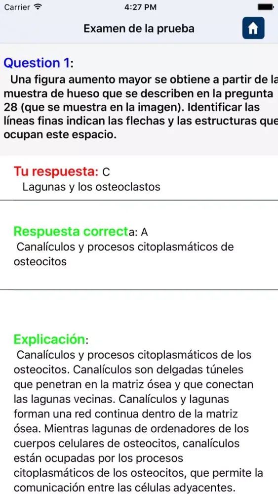 تصاویر Preguntas sobre Histología