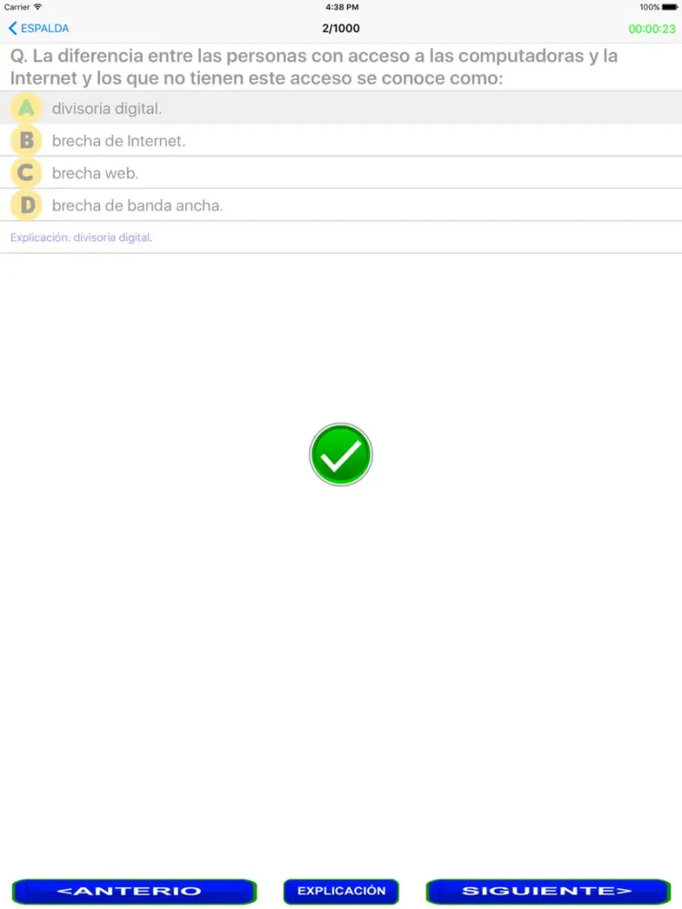 Capturas de tela do Preguntas HTML en Español iPad 