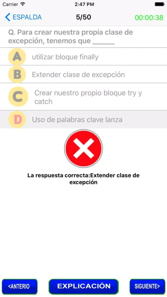 Preguntas para Java Screenshots