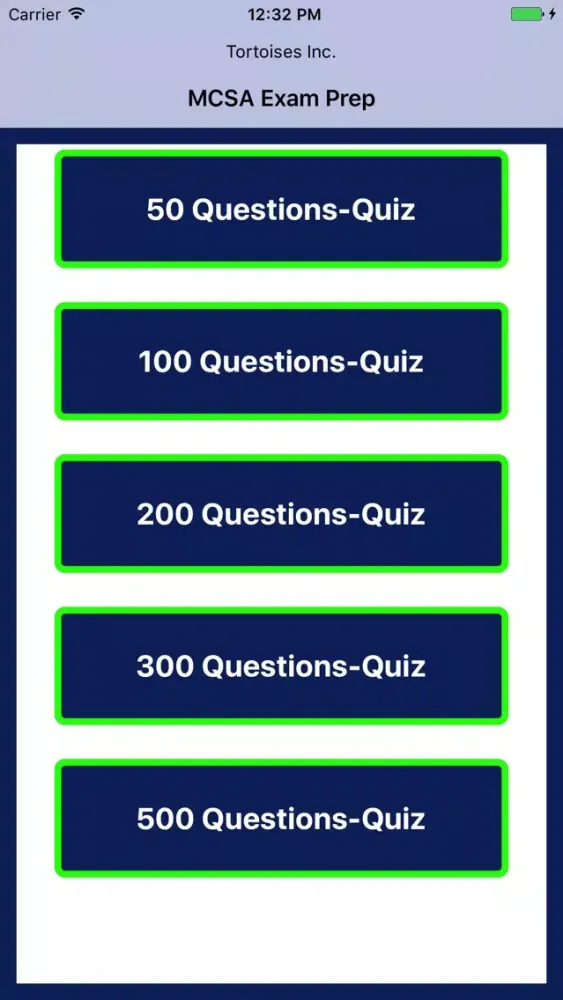 Screenshot di MCSA Exam Prep