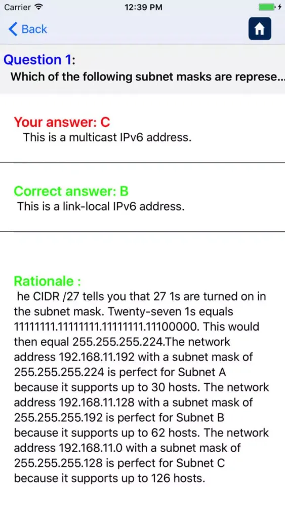 Screenshot di MCSA Exam Prep