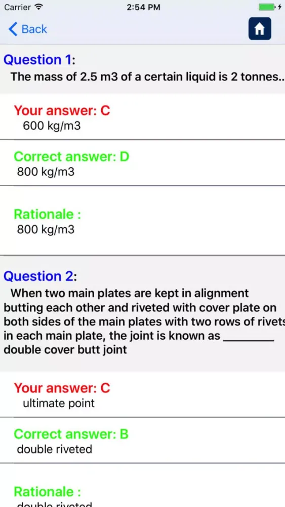 Mechanical Engineering Exam Prep Screenshots