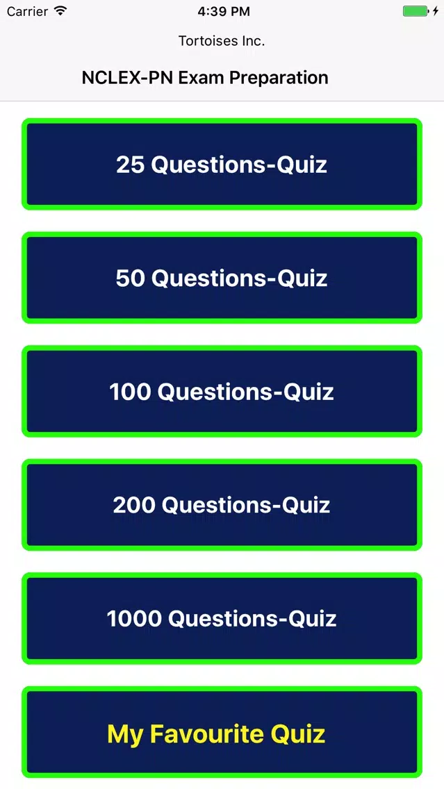 Captures d'écran de NCLEX-PN Exam Preparation