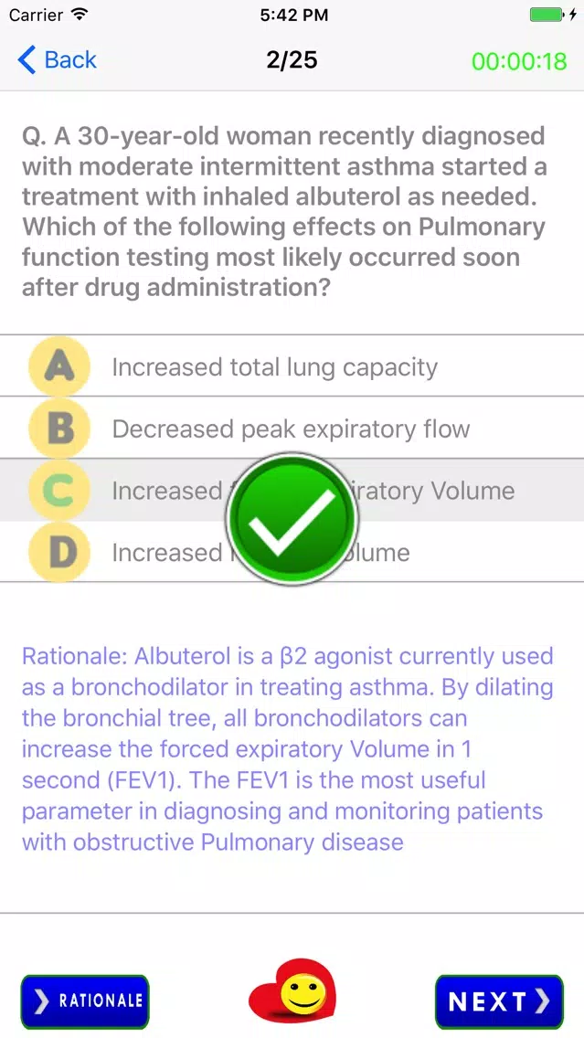Captures d'écran de NCLEX-PN Exam Preparation