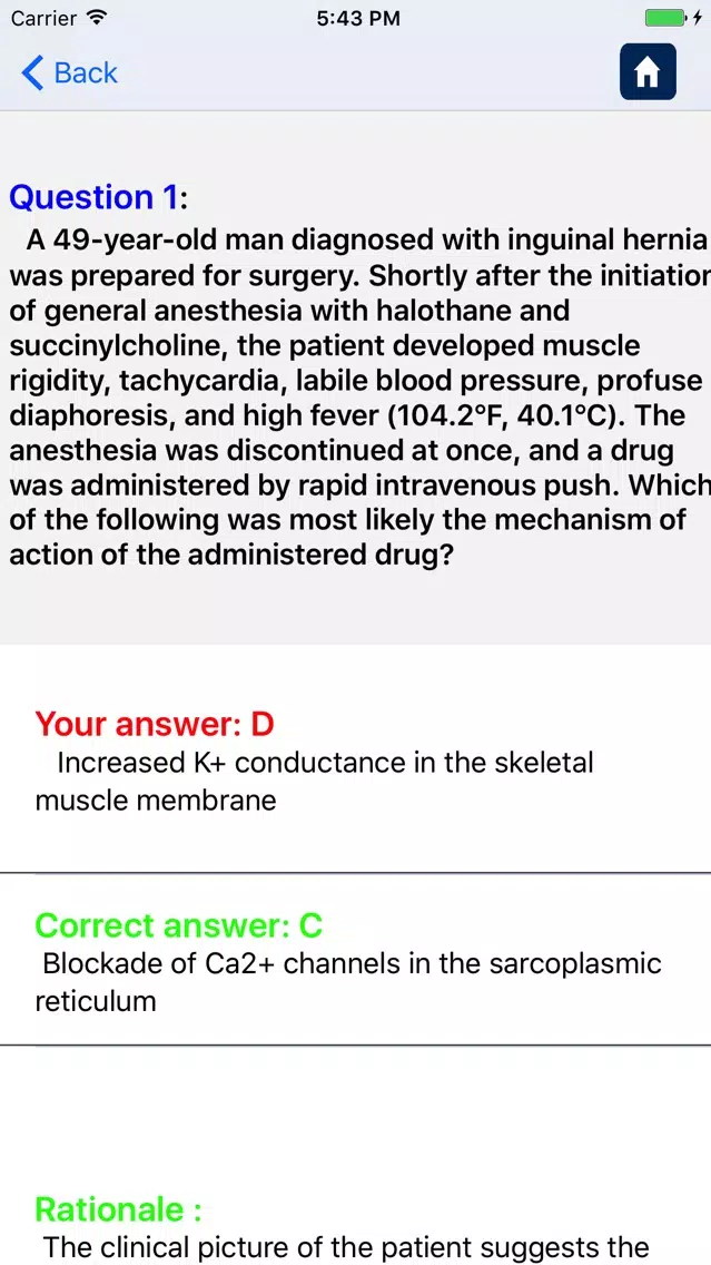 Captures d'écran de NCLEX-PN Exam Preparation
