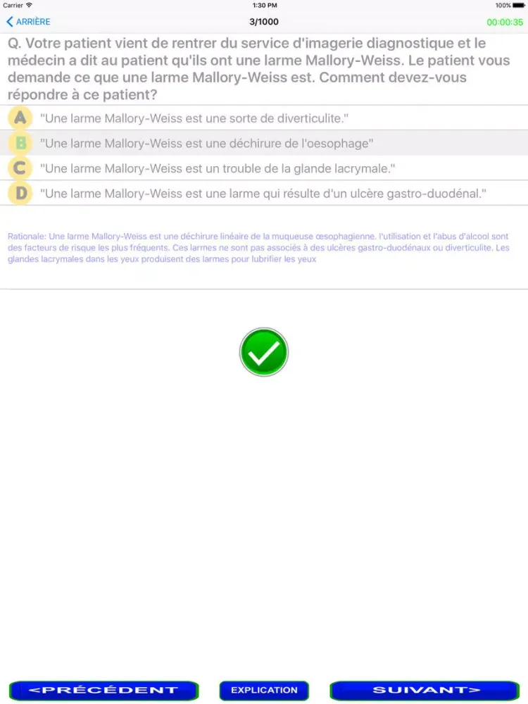 NCLEX-PN Practice Test iPad  سکرین شاٹس