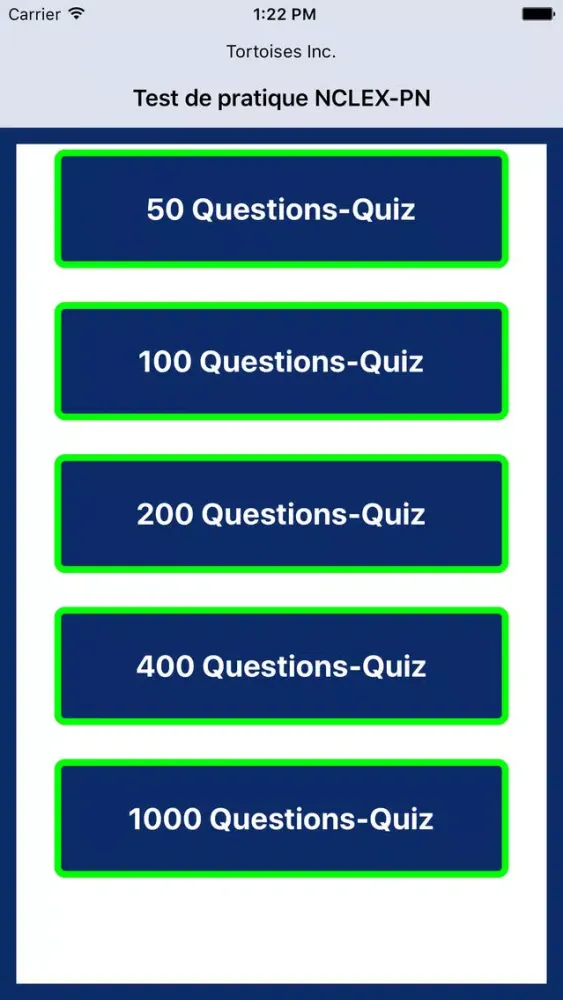 NCLEX-PN Practice Test سکرین شاٹس