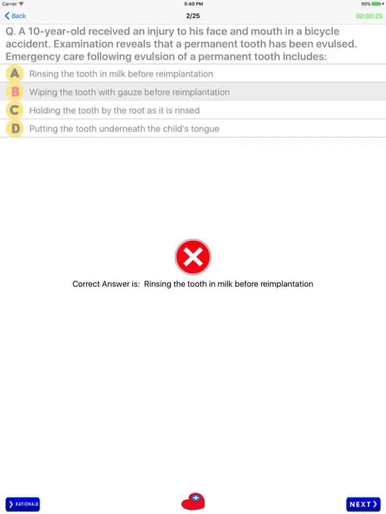 NCLEX-PN Exam Preparation Pro iPad  Screenshots