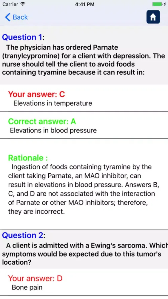NCLEX-PN Exam Preparation Pro Screenshots