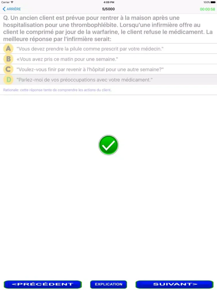 NCLEX-RN Quiz Prep Free iPad  スクリーンショット