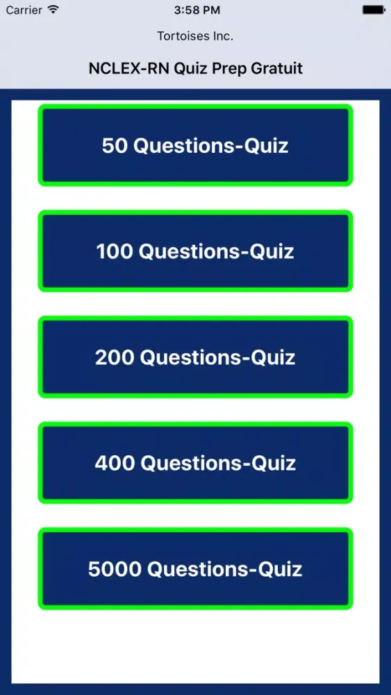 NCLEX-RN Quiz Prep Free スクリーンショット