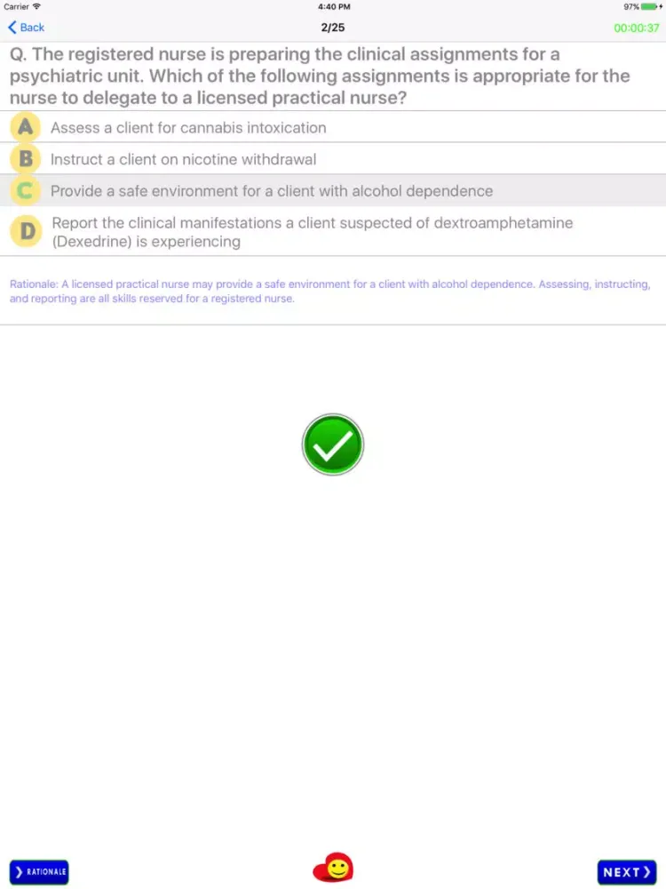 Captures d'écran de NCLEX-RN Quiz 5000 Questions iPad 