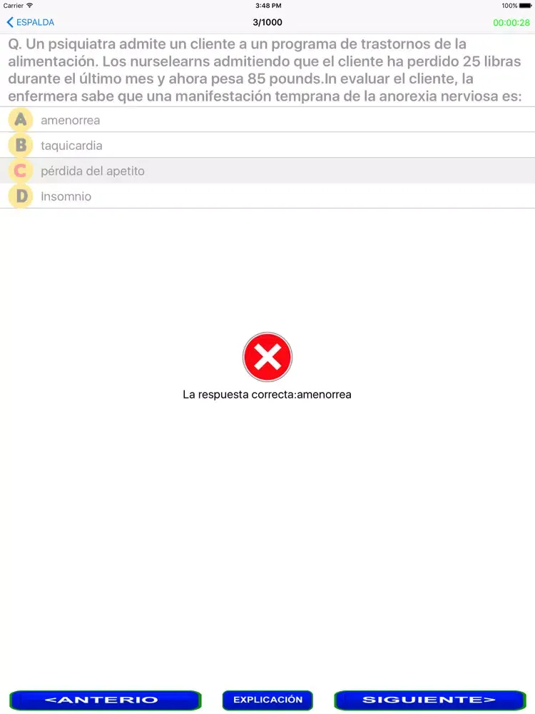 تصاویر Preguntas de Psiquiatria iPad 