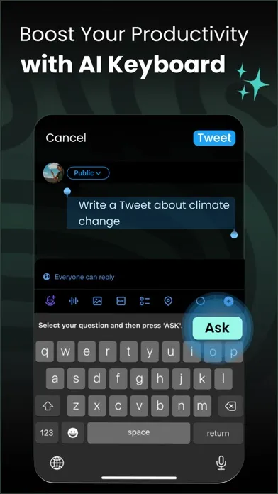 Capturas de pantalla de GenAI - AI Chatbot