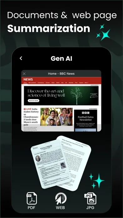 Capturas de pantalla de GenAI - AI Chatbot