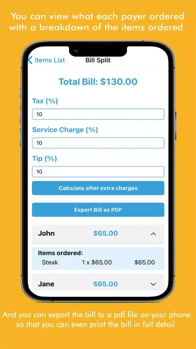 Split Your Bills Screenshots
