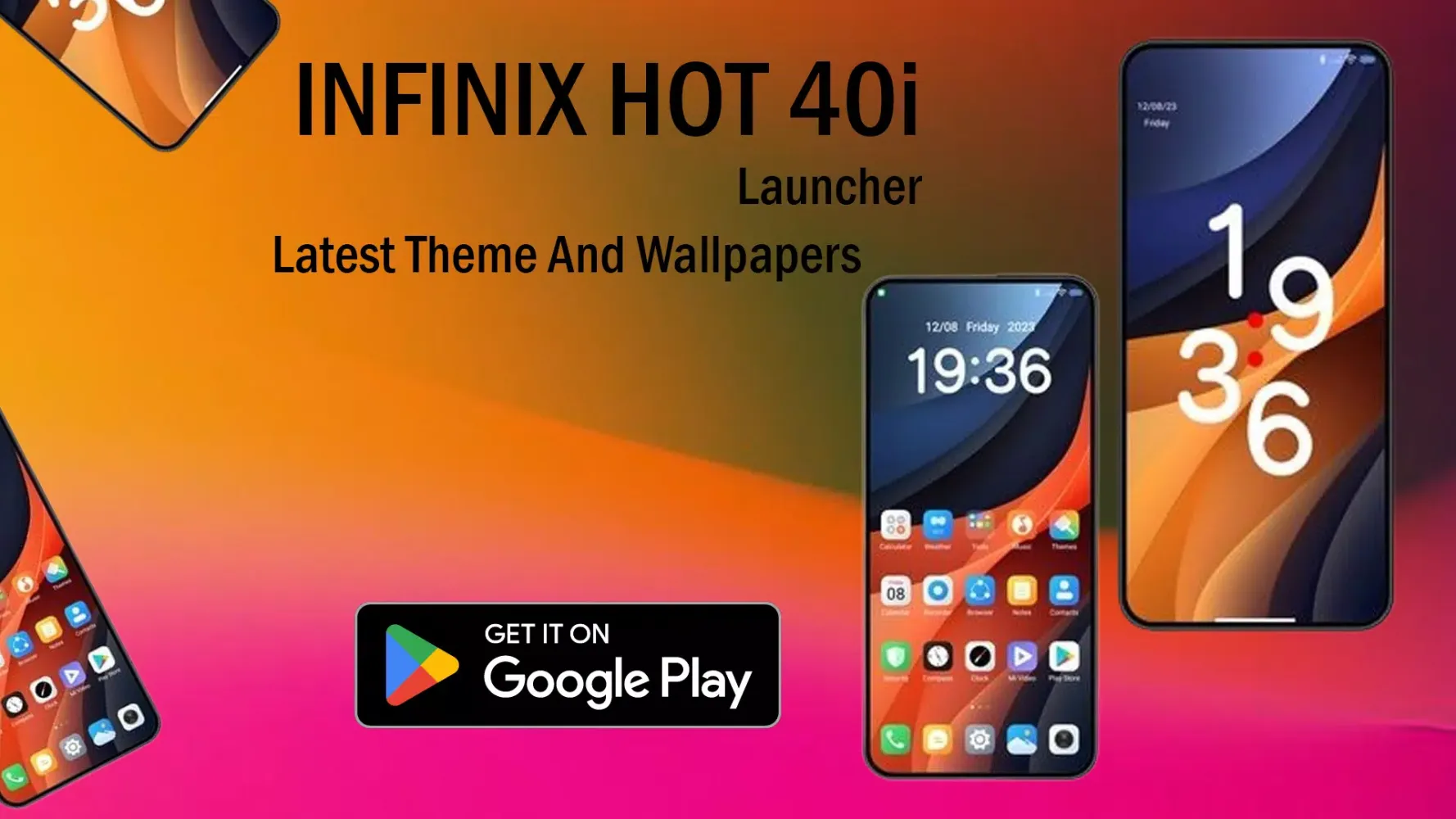 Скриншоты Launcher INFINIX HOT 40i Theme