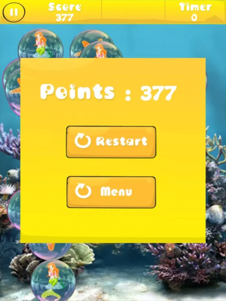 Sea Ocean Mermaid: Blow Up Jellyfish and Sea Urchin iPad  Screenshots