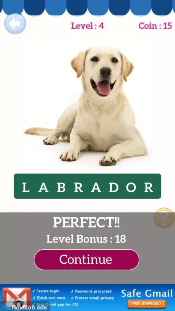 Captures d'écran de Guess Puppy: Reveal Your Favourite Puppies Breed