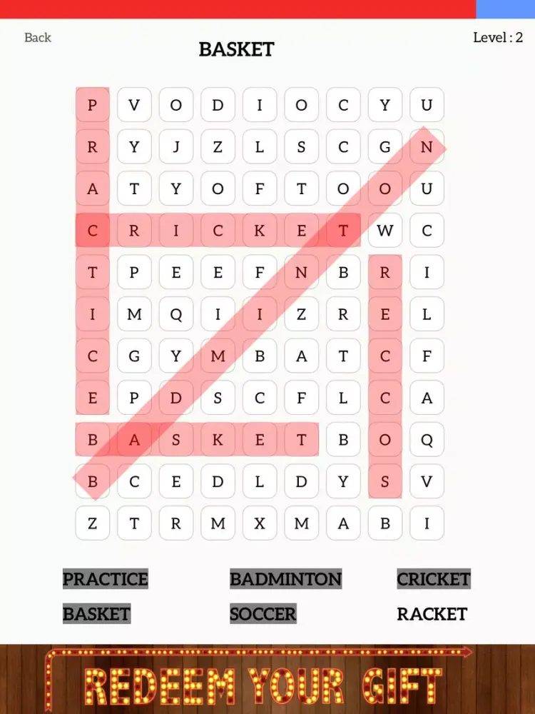 تصاویر Word Search Puzzle Crack: Brain Storm Word Games With Friend iPad 