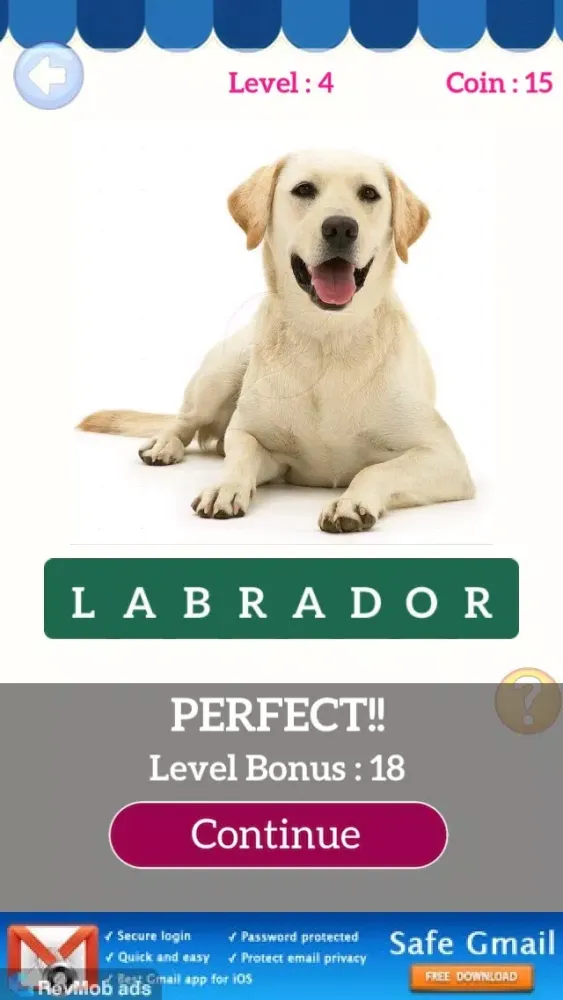 Capturas de tela do Puppy Guess:Predict And Reveal Your Favourite Puppies Breed