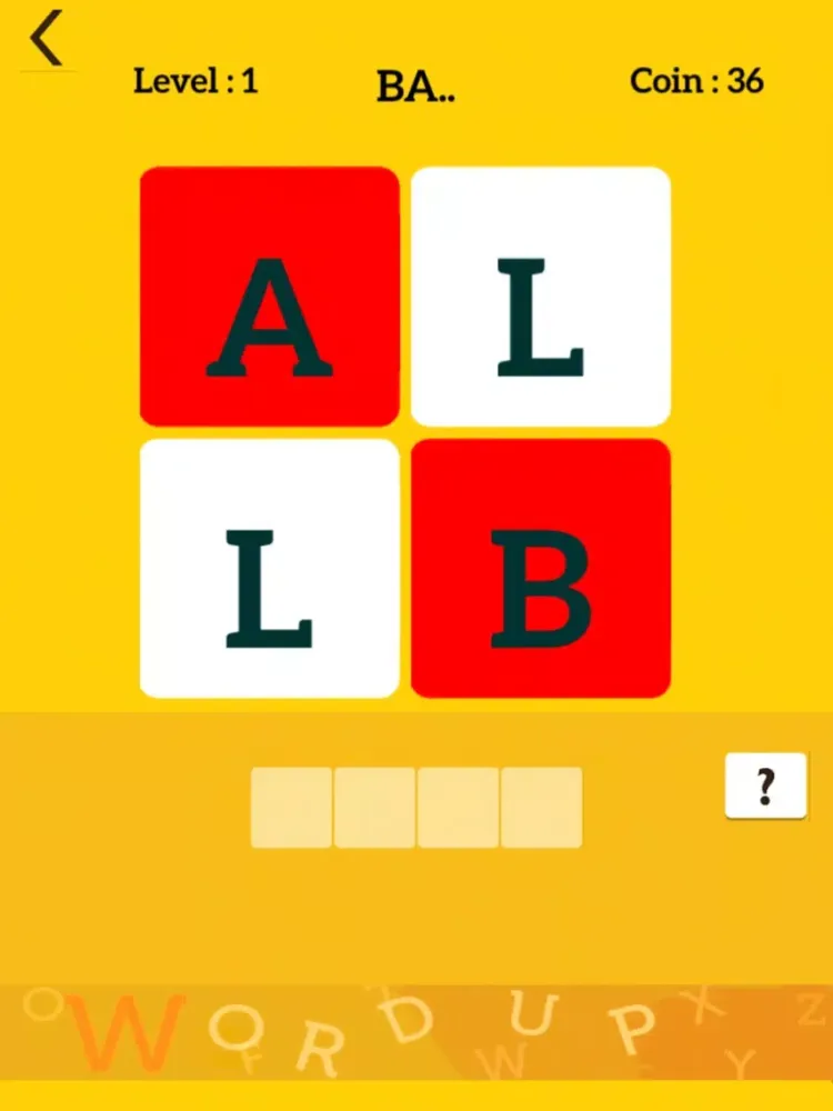 Four 4 Letters Word Brain: A Words Search Game With Friends iPad  স্ক্রিনশট