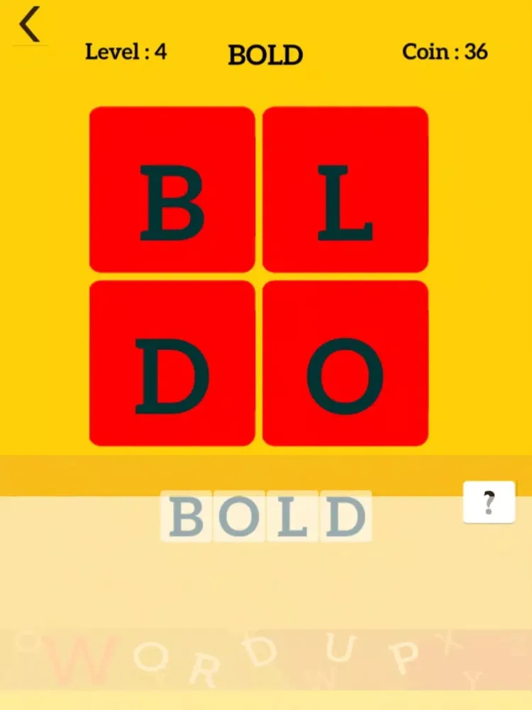 Four 4 Letters Word Brain: A Words Search Game With Friends iPad  স্ক্রিনশট
