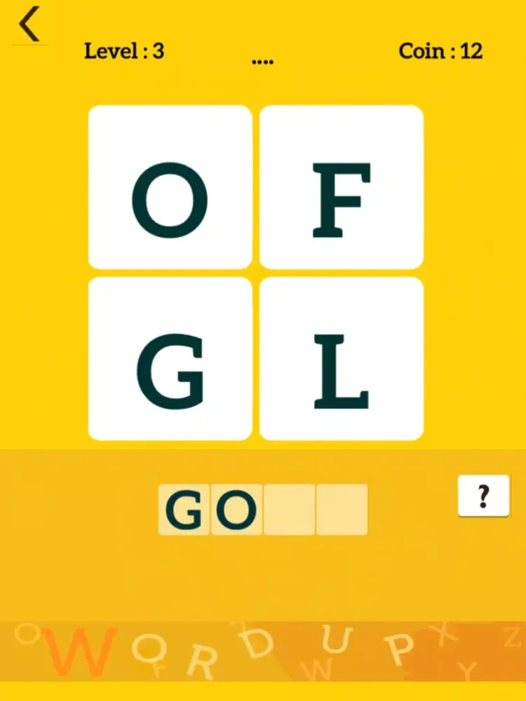 Four 4 Letters Word Brain: A Words Search Game With Friends iPad  স্ক্রিনশট
