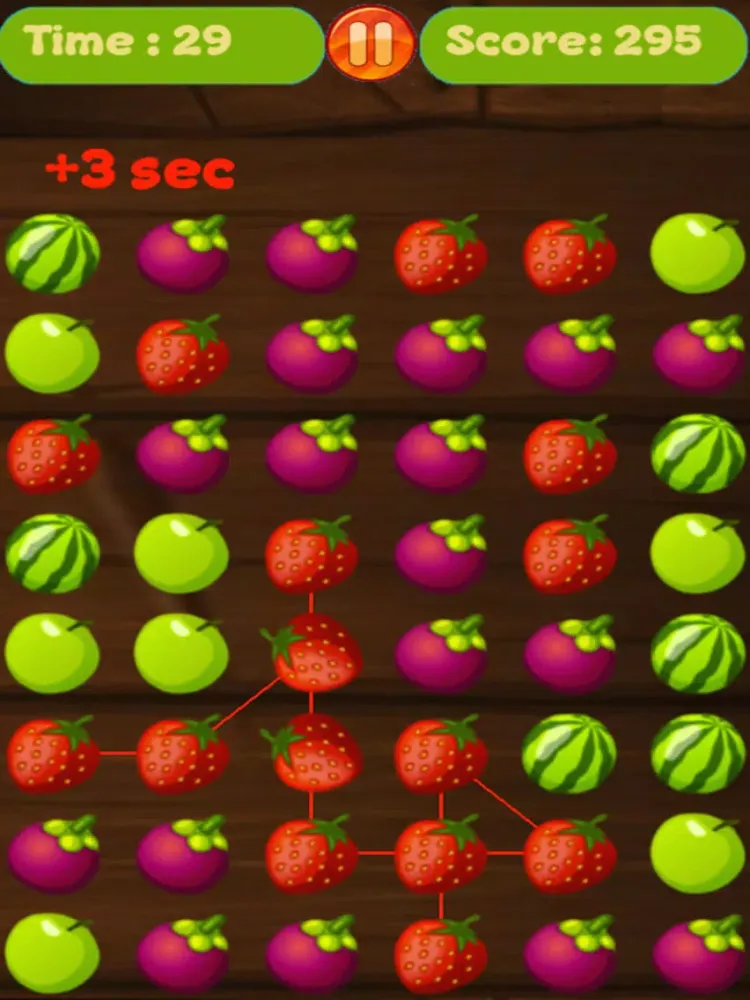 Fruit Splash Connect: A farm fruits crush mania iPad  スクリーンショット