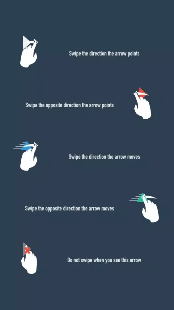 Swipe: Arrows Ekran Görüntüleri