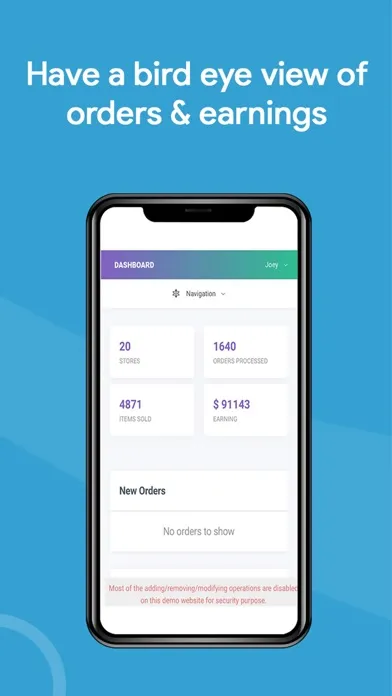 Dash Merchant स्क्रीनशॉट