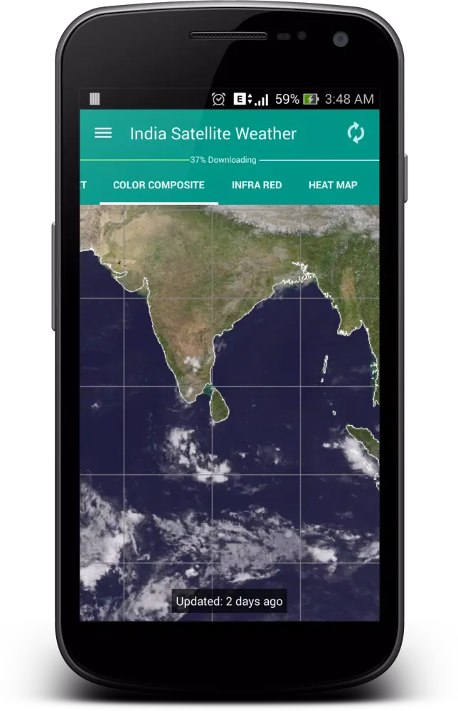 Capturas de pantalla de India Satellite Weather